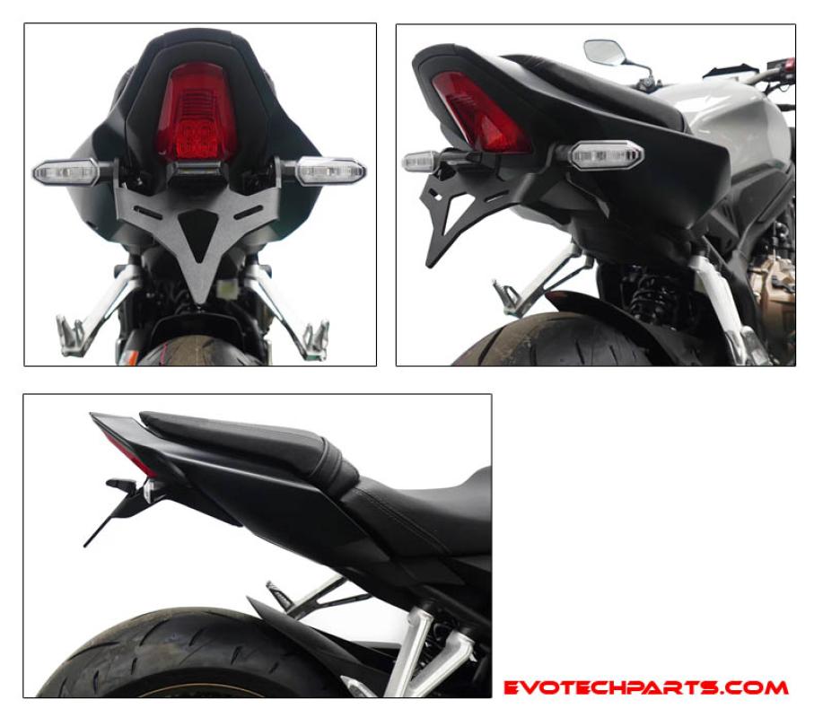 Honda CB 650 R / CBR 650 R ab 2024 Kennzeichenträger von Evotech